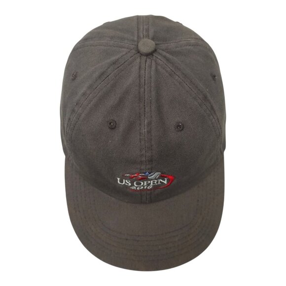 US Open 2016 Strapback Cap Hat Tennis Tournament Adjustable Adult Baseball Gray - Picture 7 of 14